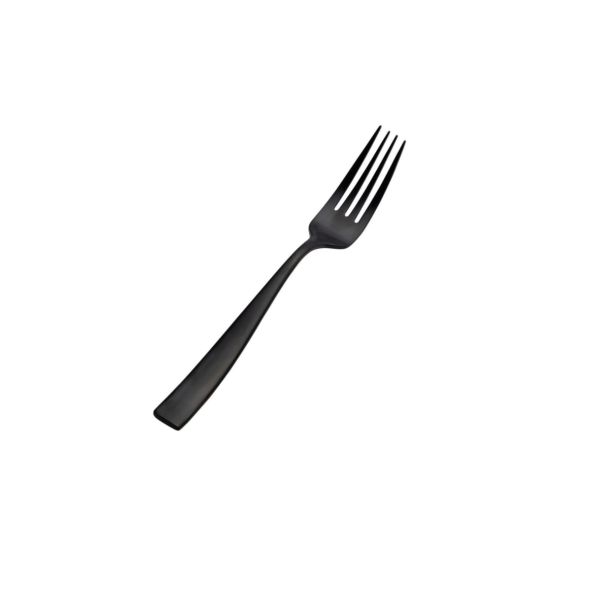Bon Chef Manhattan Colored Stainless Steel Teaspoon, Black - 8 3/8"