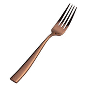 Bon Chef Manhattan Colored Stainless Steel Teaspoon, Rose Gold - 8 3/8"