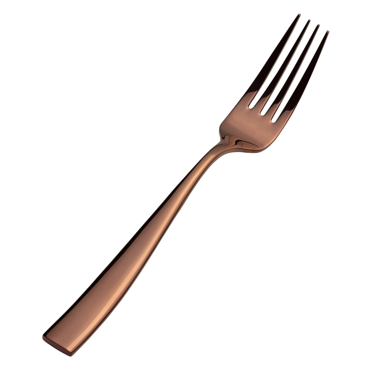 Bon Chef Manhattan Colored Stainless Steel Teaspoon, Rose Gold - 8 3/8"