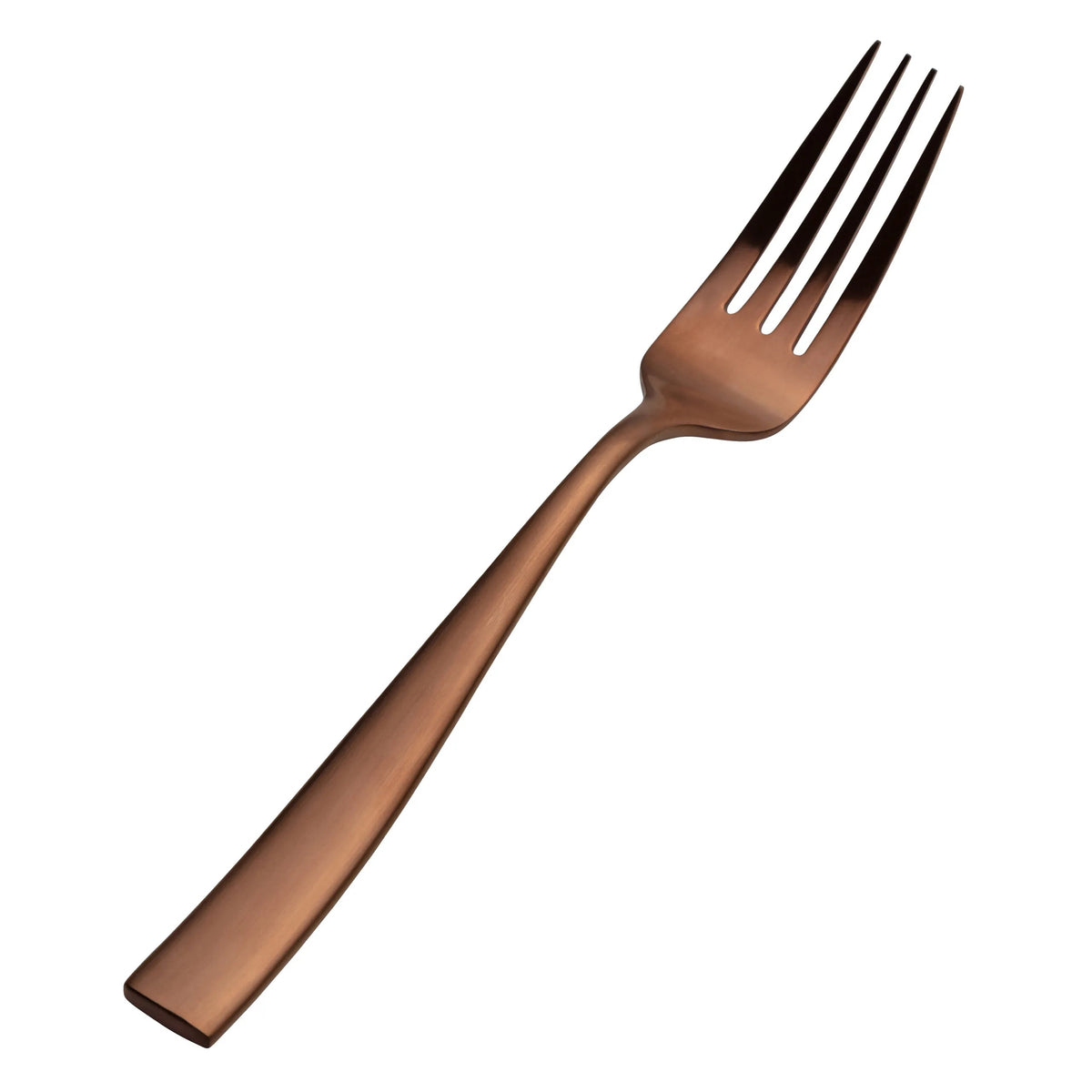 Bon Chef Manhattan Colored Stainless Steel Teaspoon, Rose Gold - 8 3/8"