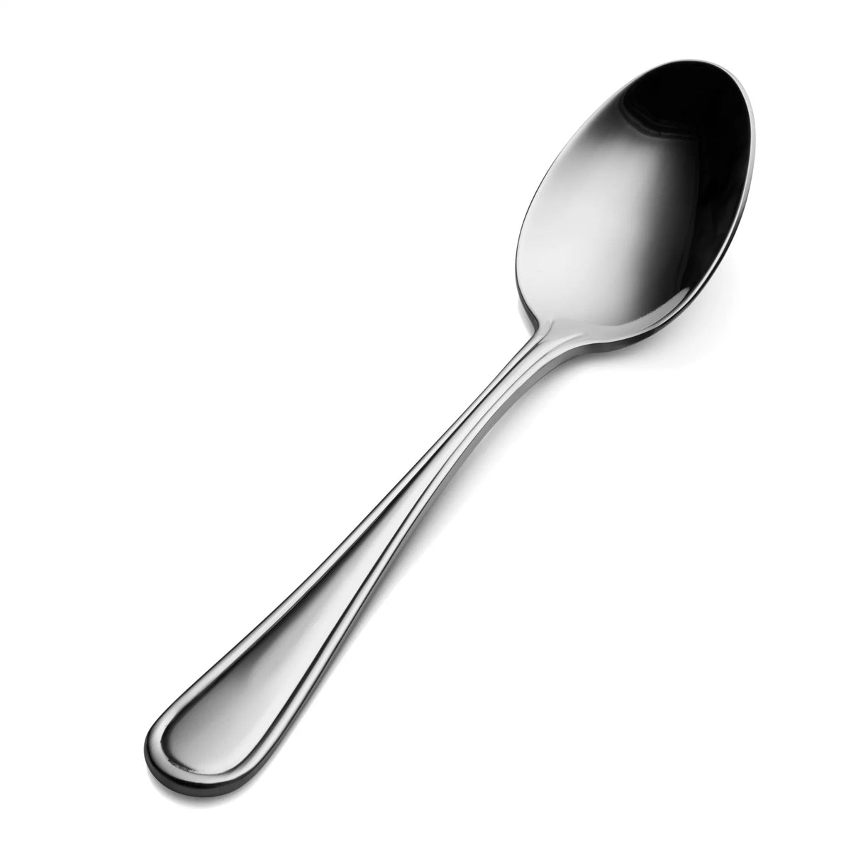 Bon Chef Tuscany Stainless Steel Teaspoon, Silver, 12/Case - 8 9/16" 18/10 Weight Tablespoon Serving Spoon