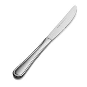 Bon Chef Tuscany Stainless Steel Teaspoon, Silver, 12/Case - 8 7/8" 13/0 Solid Handle Dinner Knife