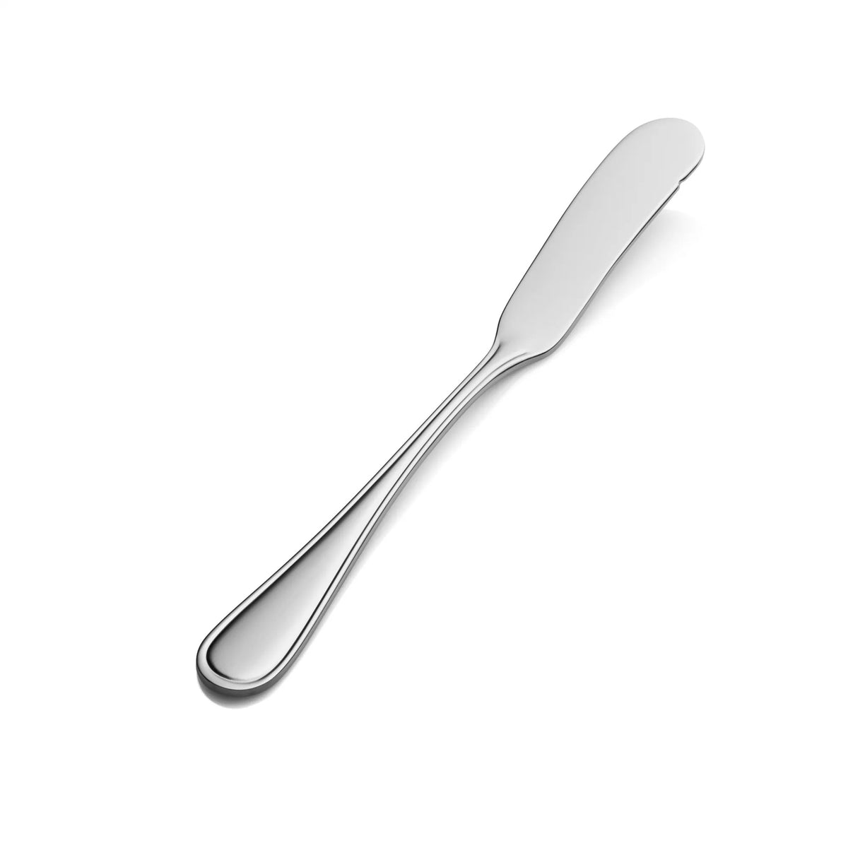 Bon Chef Tuscany Stainless Steel Teaspoon, Silver, 12/Case - 6 15/16" 13/0 Butter Spreader