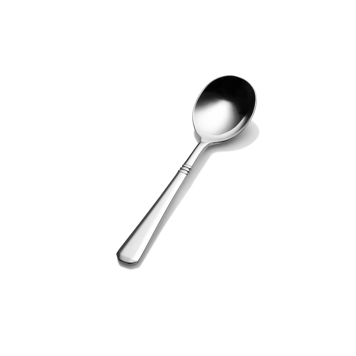 Bon Chef Cordoba Stainless Steel Teaspoon, Silver, 12/Case - 6 3/4" 18/10 Bouillon Spoon
