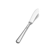 Bon Chef Cordoba Stainless Steel Teaspoon, Silver, 12/Case - 8" 13/0 Butter Knife