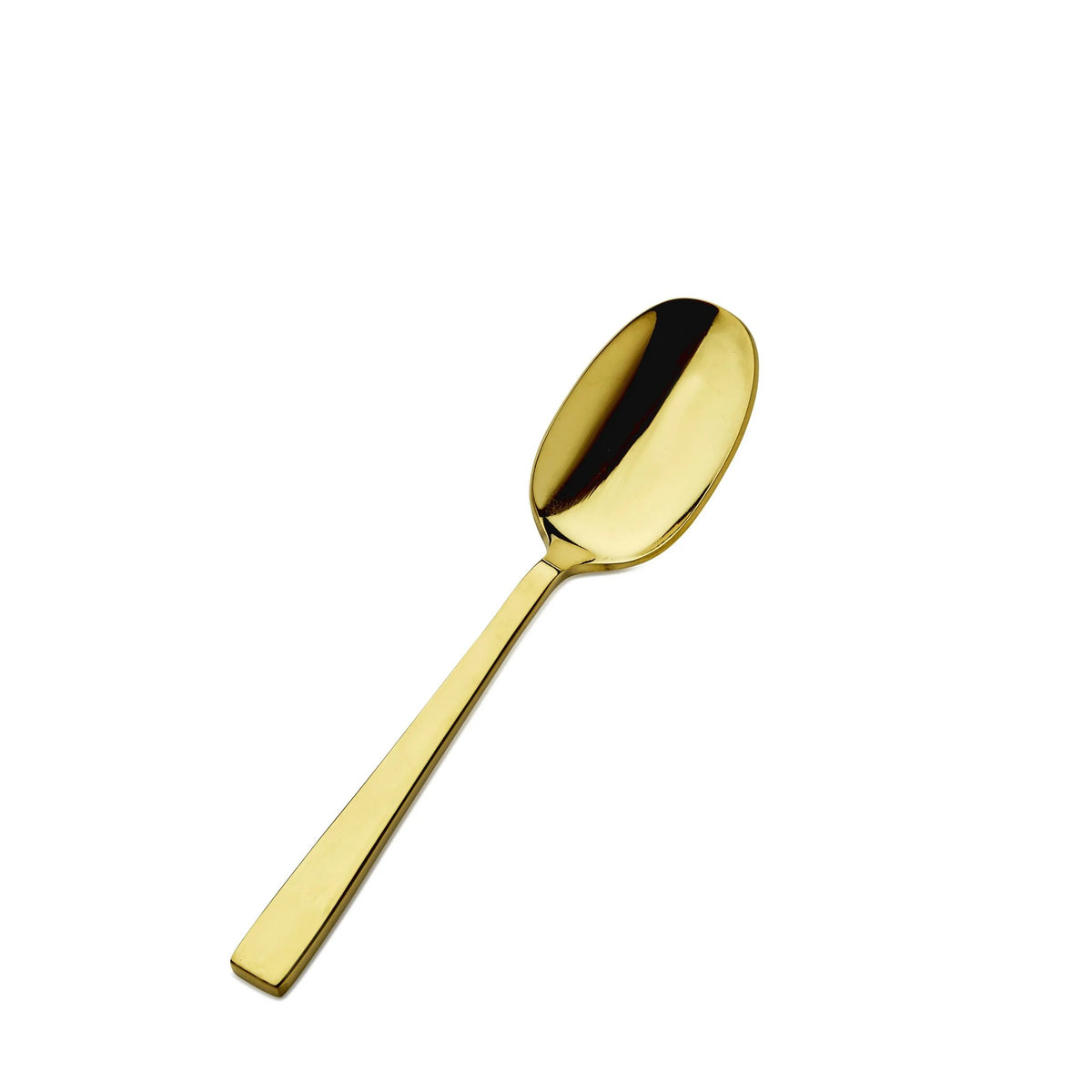 Bon Chef Roman Colored Stainless Steel Teaspoon, Gold, 12/Case - 6 1/4" 18/10 Soup Dessert Spoon