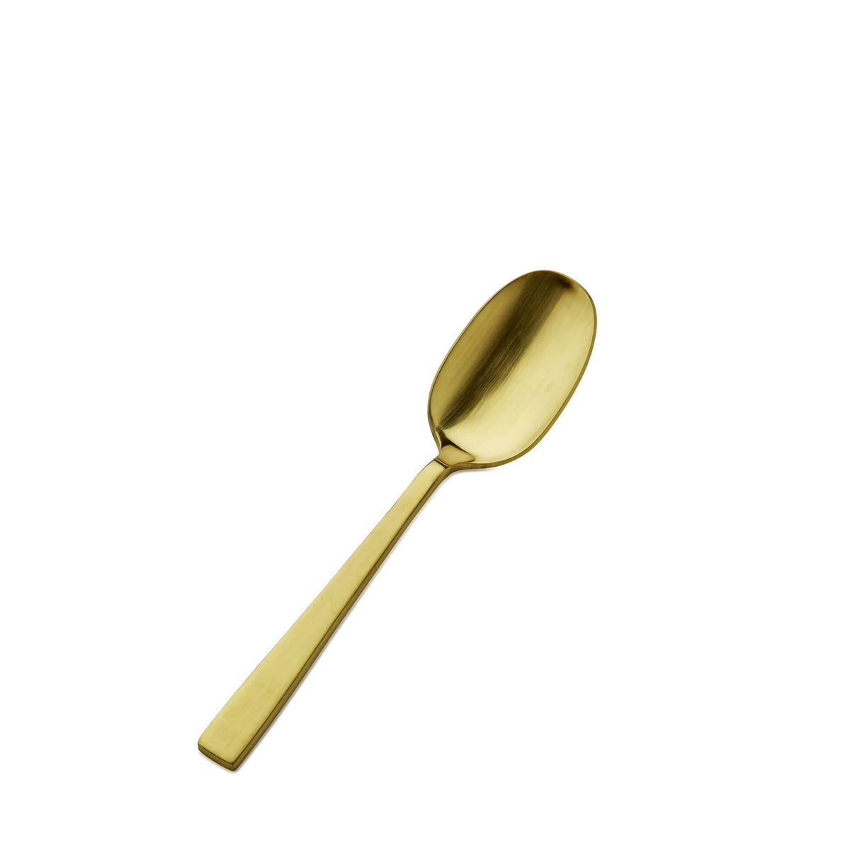 Bon Chef Roman Colored Stainless Steel Teaspoon, Gold, 12/Case - 6 1/4" 18/10 Soup Dessert Spoon