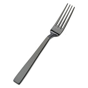 Bon Chef Roman Colored Stainless Steel Teaspoon, Black, 12/Case - 8 1/8" 18/10 European Dinner Fork