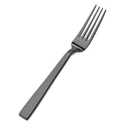 Bon Chef Roman Colored Stainless Steel Teaspoon, Black, 12/Case - 8 1/8" 18/10 European Dinner Fork