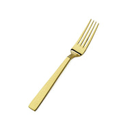 Bon Chef Roman Colored Stainless Steel Teaspoon, Gold, 12/Case - 8 1/8" 18/10 European Dinner Fork