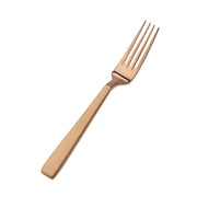 Bon Chef Roman Colored Stainless Steel Teaspoon, Rose Gold, 12/Case - 8 1/8" 18/10 European Dinner Fork