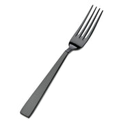 Bon Chef Roman Colored Stainless Steel Teaspoon, Black, 12/Case - 7 1/8" 18/10 Salad Dessert Fork