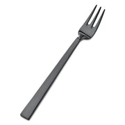 Bon Chef Roman Colored Stainless Steel Teaspoon, Black, 12/Case - 6 1/4" 18/10 Oyster Cocktail Fork
