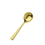 Bon Chef Roman Colored Stainless Steel Teaspoon, Gold, 12/Case - 6 5/8" 18/10 Round Bowl Soup Spoon