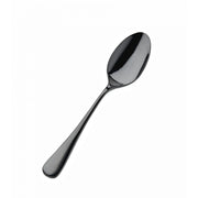Bon Chef Como Colored Stainless Steel Teaspoon, Black, 12/Case - 8" 18/10 Soup Dessert Spoon
