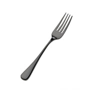 Bon Chef Como Colored Stainless Steel Teaspoon, Black, 12/Case - 8 1/4" 18/10 Dinner Fork
