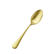 Bon Chef Como Stainless Steel Teaspoon, Silver, 12/Case - 6 3/8" 18/10 Extra Heavy Weight Bouillon Spoon