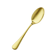 Bon Chef Como Stainless Steel Teaspoon, Silver, 12/Case - 8 1/2" 18/10 Extra Heavy Weight Table Serving Spoon