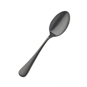 Bon Chef Como Colored Stainless Steel Teaspoon, Black, 12/Case - 8 1/2" 18/10 Tablespoon Serving Spoon