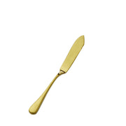 Bon Chef Como Colored Stainless Steel Teaspoon, Gold, 12/Case - 6 3/4" 13/0 Butter Knife