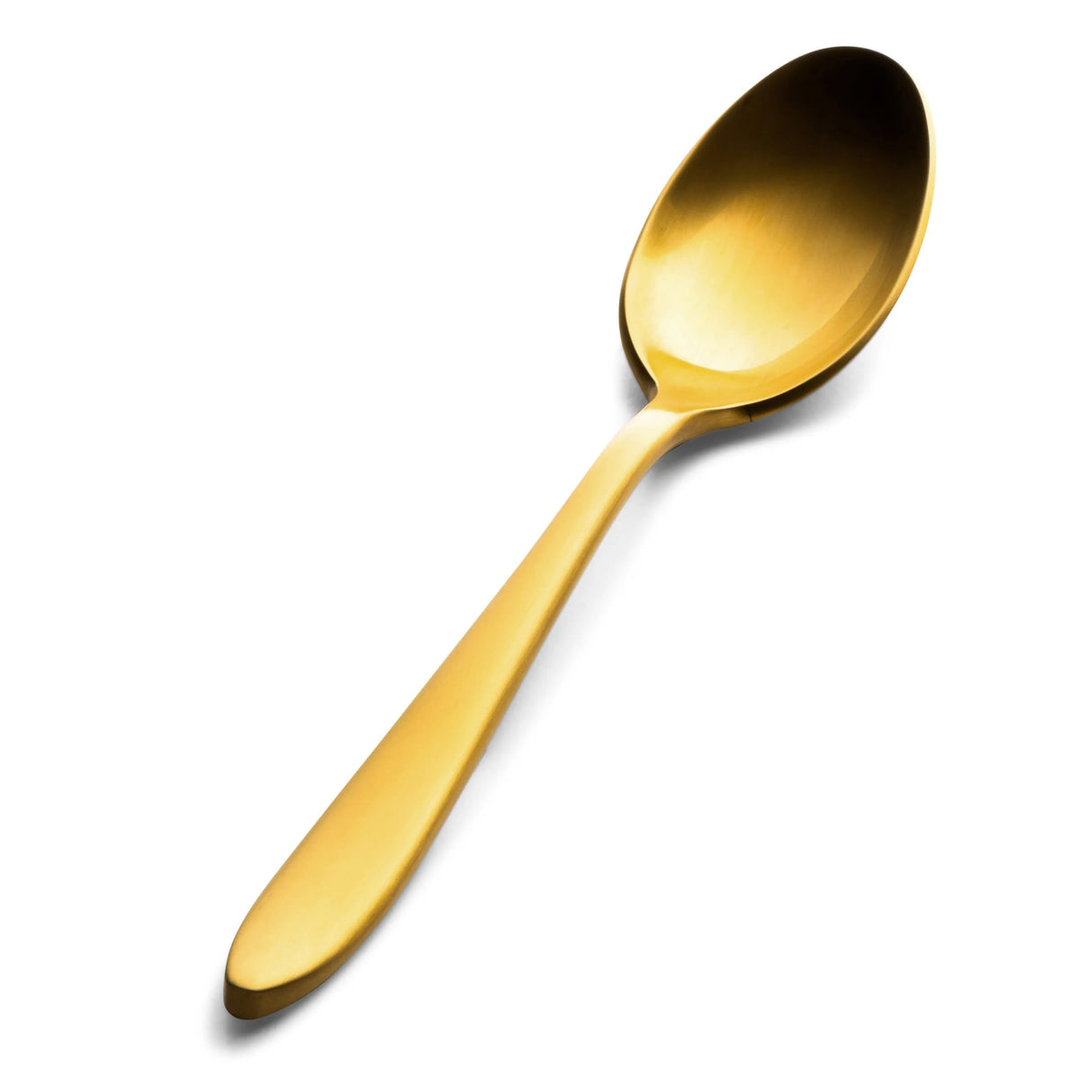 Bon Chef Luce Colored Stainless Steel Teaspoon, Gold, 12/Case - 6 5/16" 18/10 Teaspoon