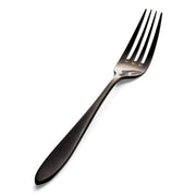 Bon Chef Luce Colored Stainless Steel Teaspoon, Black, 12/Case - 8 1/8" 18/10 European Dinner Fork
