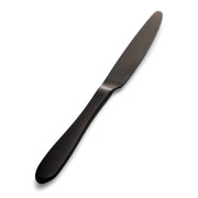 Bon Chef Luce Colored Stainless Steel Teaspoon, Black, 12/Case - 6 15/16" 13/0 Butter Knife