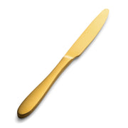 Bon Chef Luce Colored Stainless Steel Teaspoon, Gold, 12/Case - 6 15/16" 13/0 Butter Knife