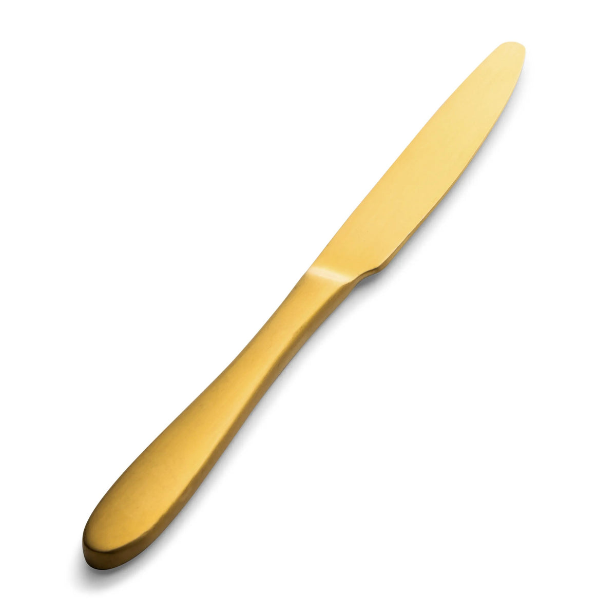 Bon Chef Luce Colored Stainless Steel Teaspoon, Gold, 12/Case - 6 15/16" 13/0 Butter Knife