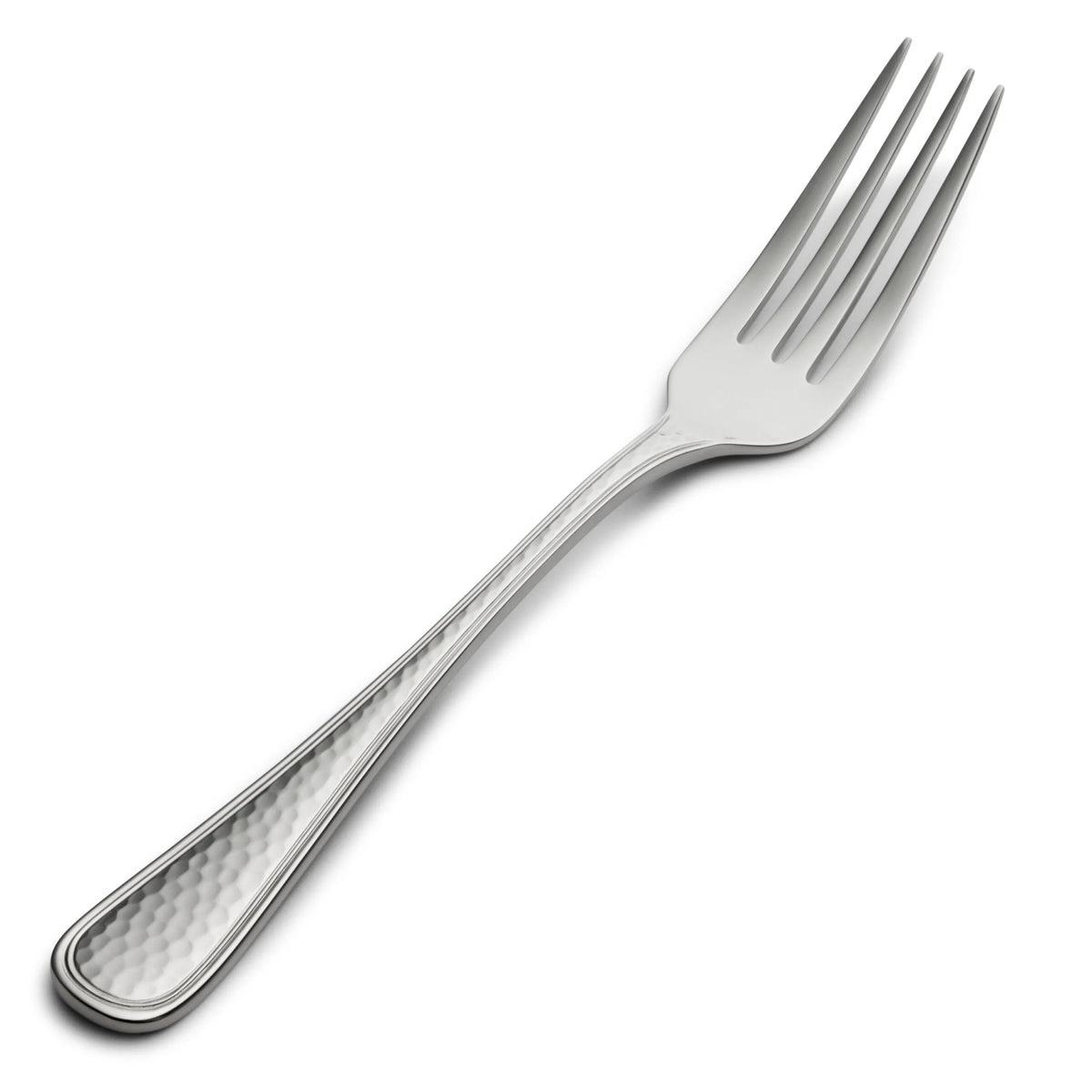 Bon Chef Positano Stainless Steel Teaspoon, Silver, 12/Case - 8 1/8" 18/10 European Dinner Fork