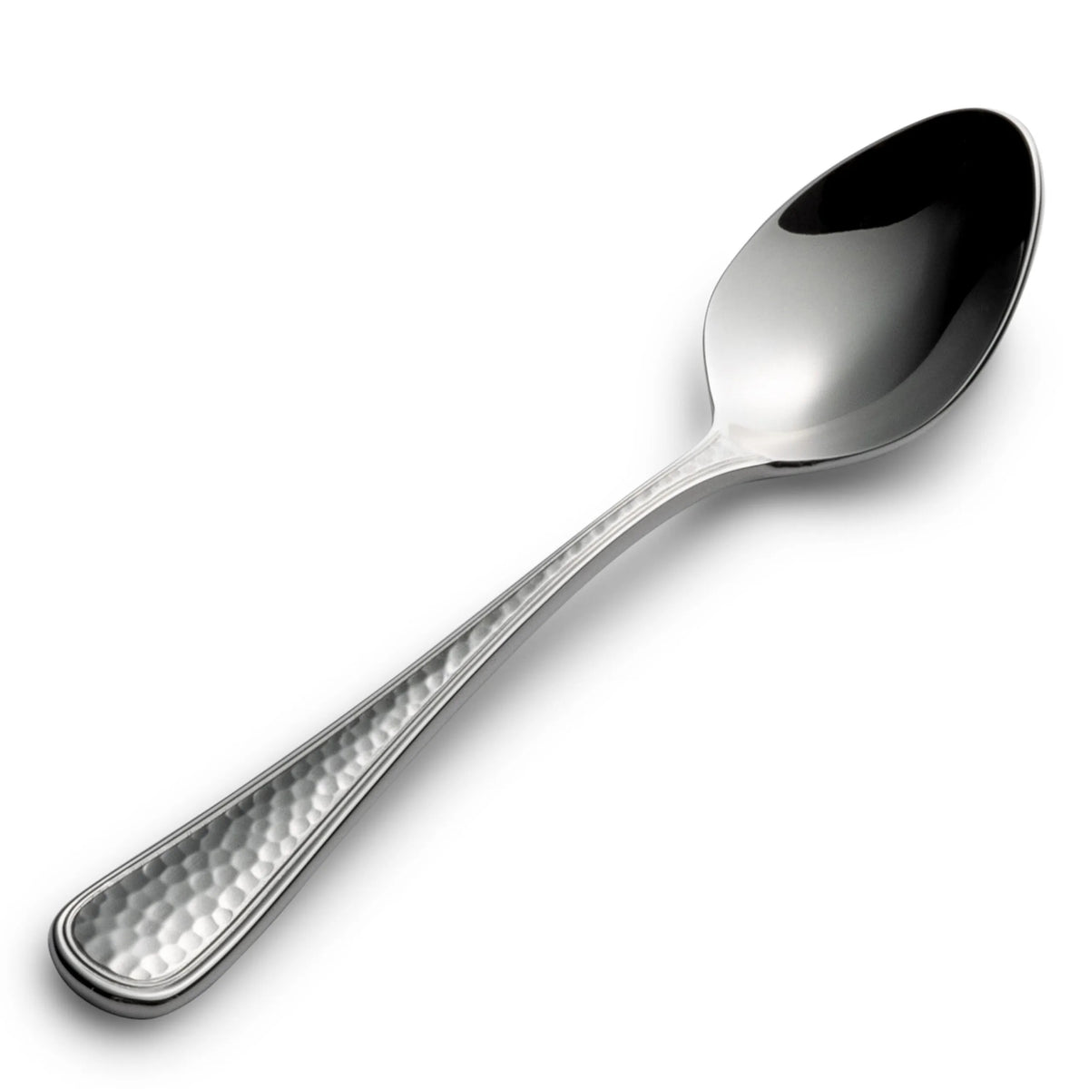 Bon Chef Positano Stainless Steel Teaspoon, Silver, 12/Case - 4 3/4" 18/10 Demitasse Spoon