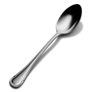 Bon Chef Florence Stainless Steel Teaspoon, Silver, 12/Case - 9 1/4" 18/10 Extra Heavy Weight Tablespoon Serving Spoon