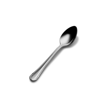 Bon Chef Florence Stainless Steel Teaspoon, Silver, 12/Case - 4 11/16" 18/10 Extra Heavy Weight Demitasse Spoon