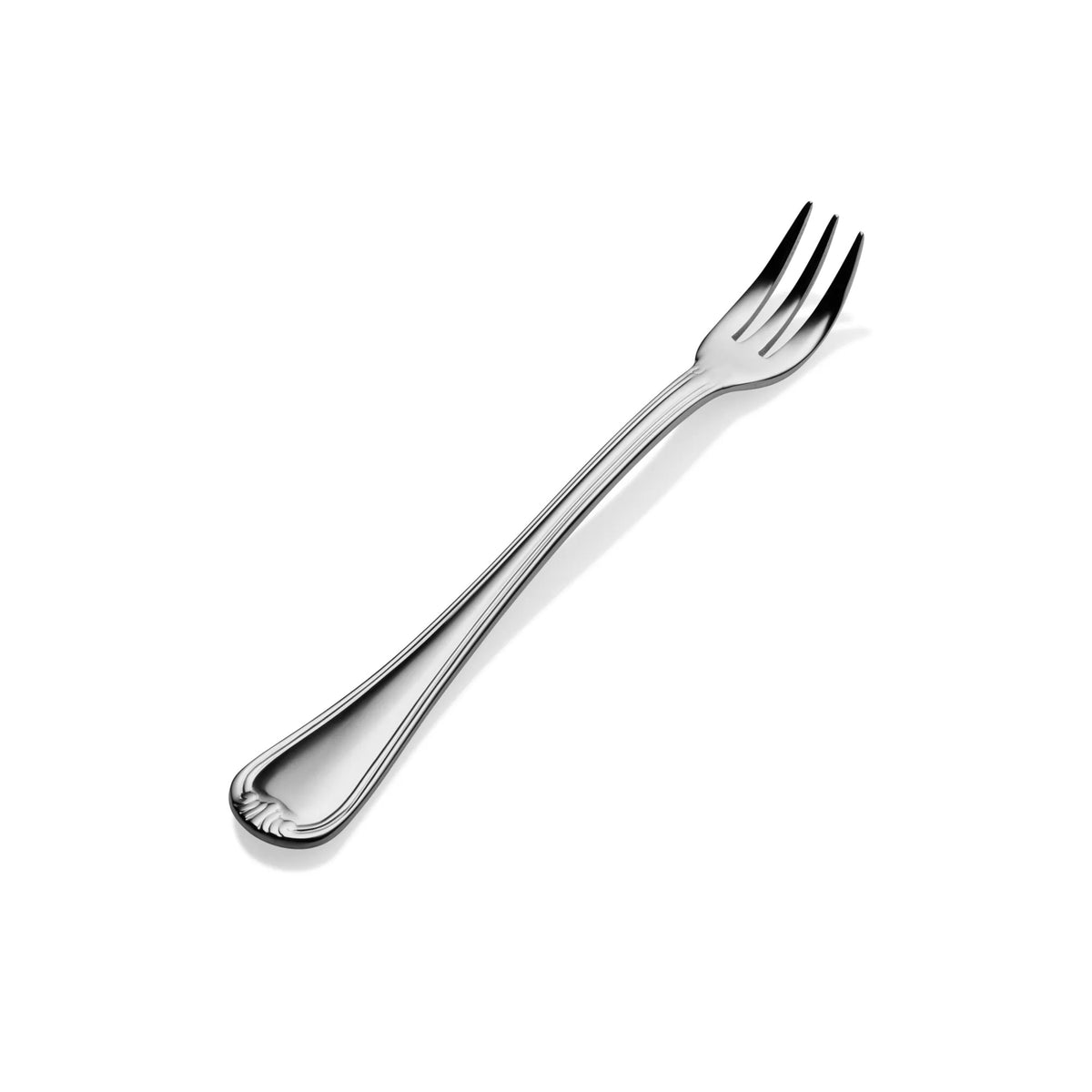 Bon Chef Renoir Stainless Steel Teaspoon, Silver, 12/Case - 5 5/8" 18/10 Oyster Cocktail Fork