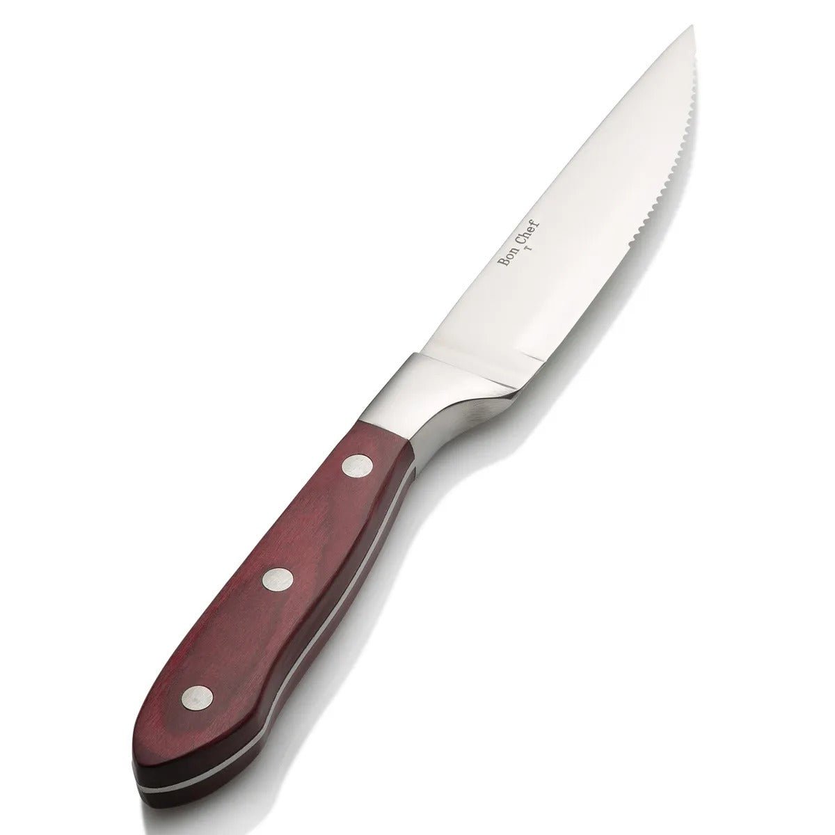 Bon Chef S939 Gaucho Steak Knife, 9 3/4" Long, Silver, 12/Pack - Default Title