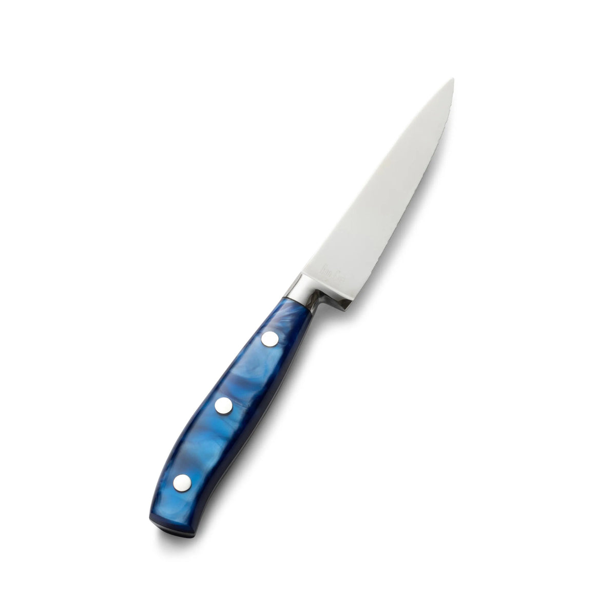 Bon Chef S950 Modena Steak Knife, 9 1/2" Long, Silver, 12/Case - Blue