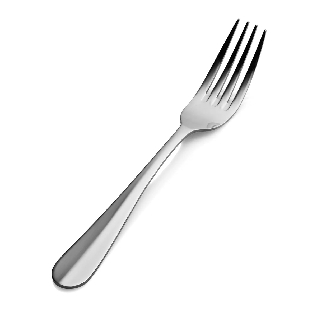 Bon Chef Monroe Teaspoon, Silver, 12/Case - 8 1/8" 18/0 European Dinner Fork
