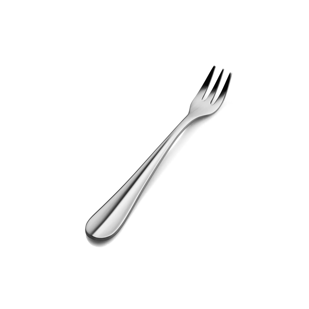 Bon Chef Monroe Teaspoon, Silver, 12/Case - 5 1/2" 18/0 Oyster Cocktail Fork
