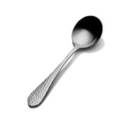 Bon Chef Reflections Stainless Steel Teaspoon, Silver, 12/Case - 6 1/4" 18/0 Bouillon Spoon