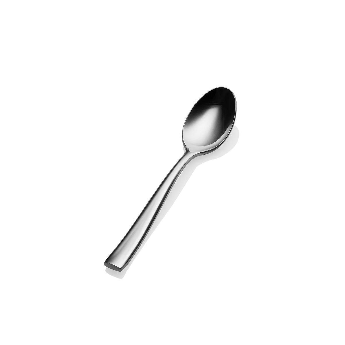 Bon Chef Manhattan Stainless Steel Teaspoon, Silver, 12/Case - 6 1/2" 18/0 Teaspoon