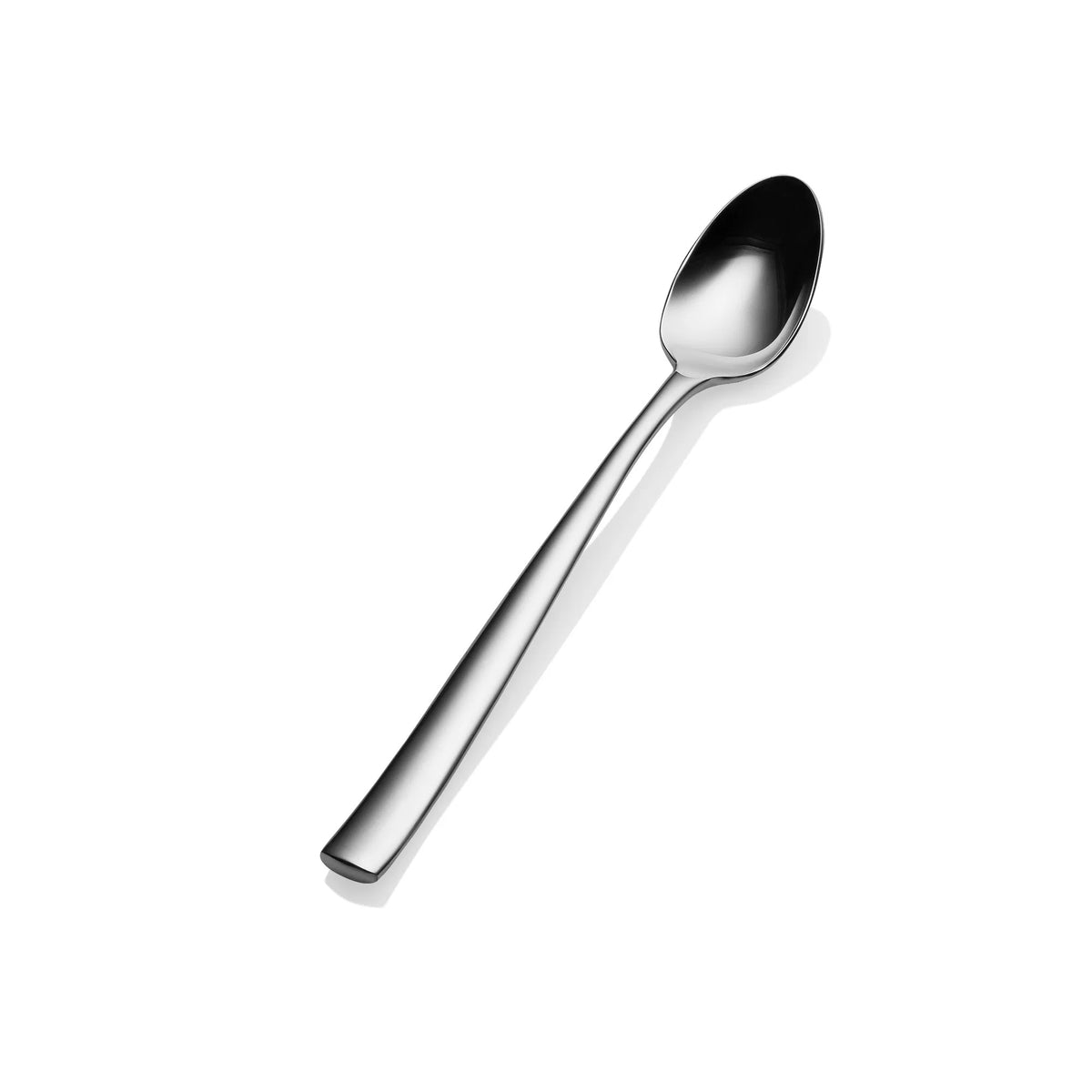 Bon Chef Manhattan Stainless Steel Teaspoon, Silver, 12/Case - 8" 18/0 Iced Tea Spoon