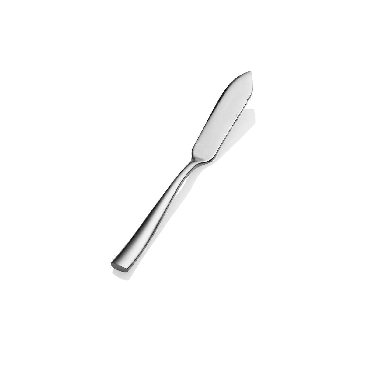 Bon Chef Manhattan Stainless Steel Teaspoon, Silver, 12/Case - 6 5/8" 13/0 Butter Knife
