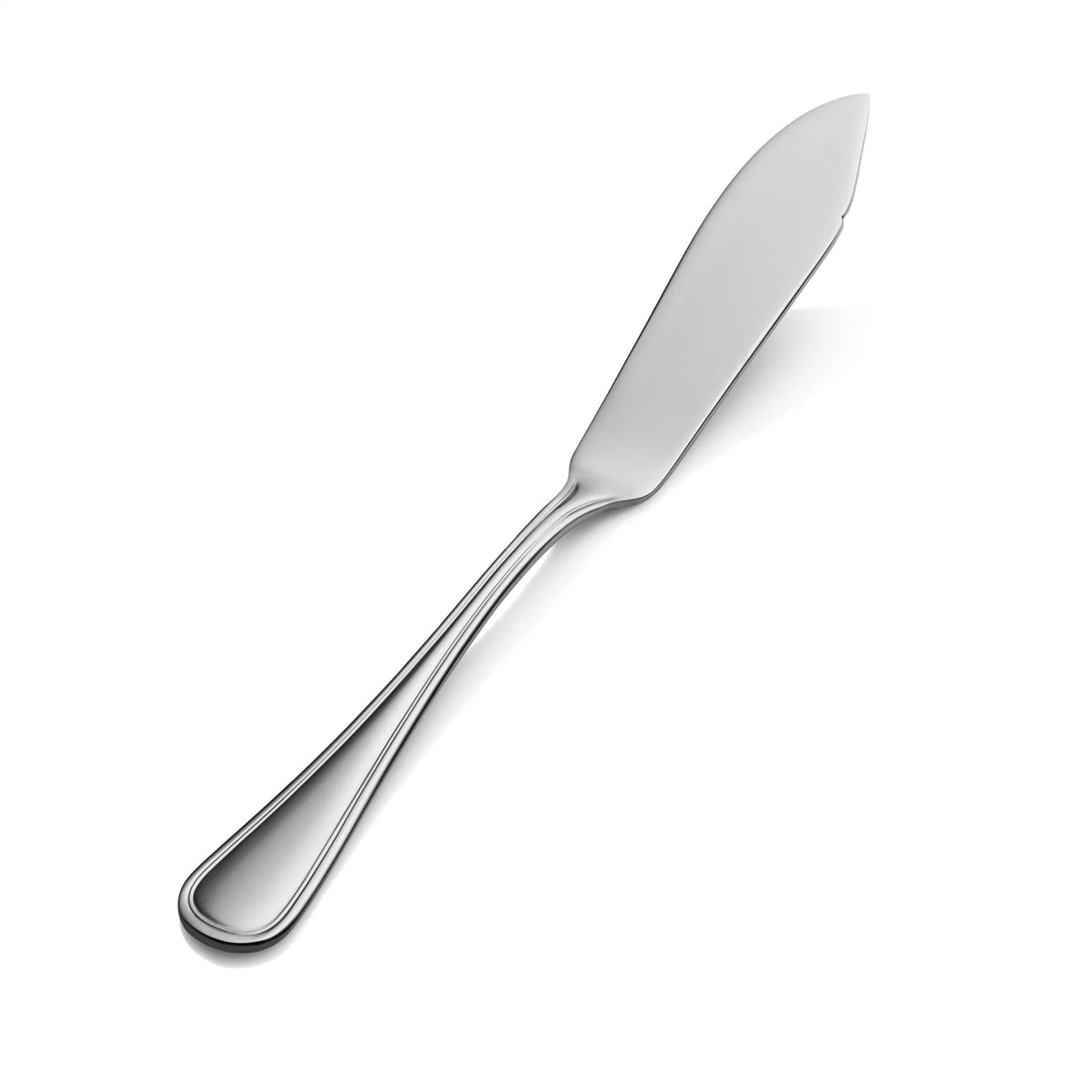 Bon Chef Tuscany Stainless Steel Teaspoon, Silver, 12/Case - 8 3/8" 13/0 Fish Knife