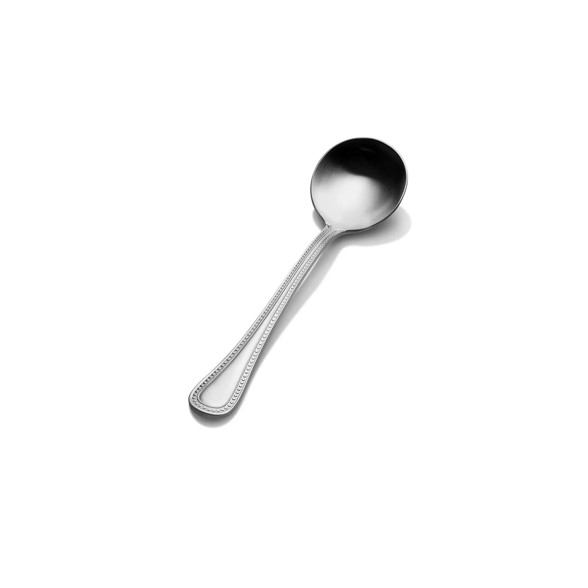 Bon Chef Sombrero Stainless Steel Teaspoon, Silver, 12/Case - 6 1/8"