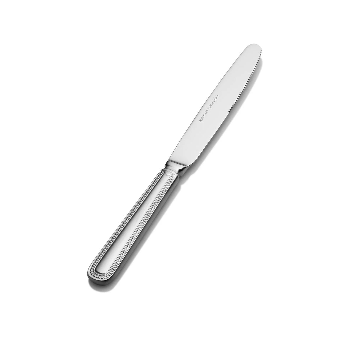 Bon Chef Sombrero Stainless Steel Teaspoon, Silver, 12/Case - 9 5/8"