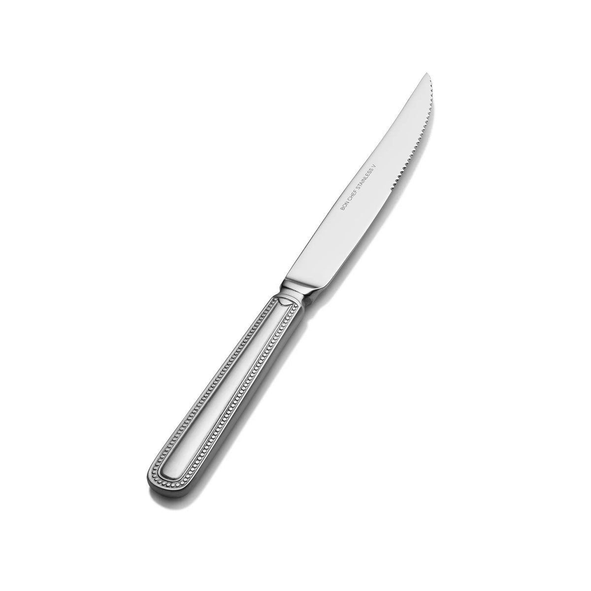 Bon Chef Sombrero Stainless Steel Teaspoon, Silver, 12/Case - 9 3/4"