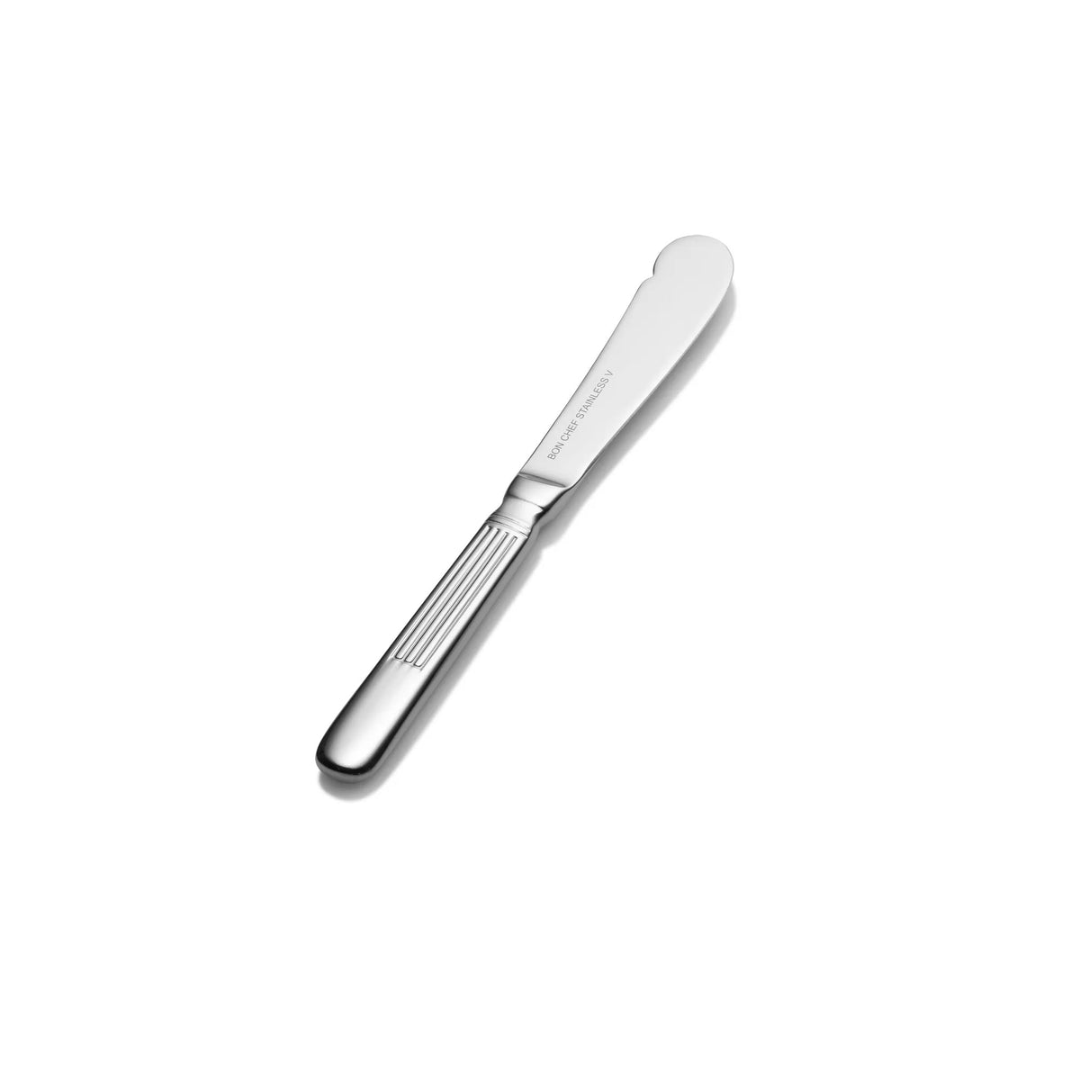 Bon Chef Apollo Stainless Steel Dinner Knife, Silver, 12/Case - 6 3/4"