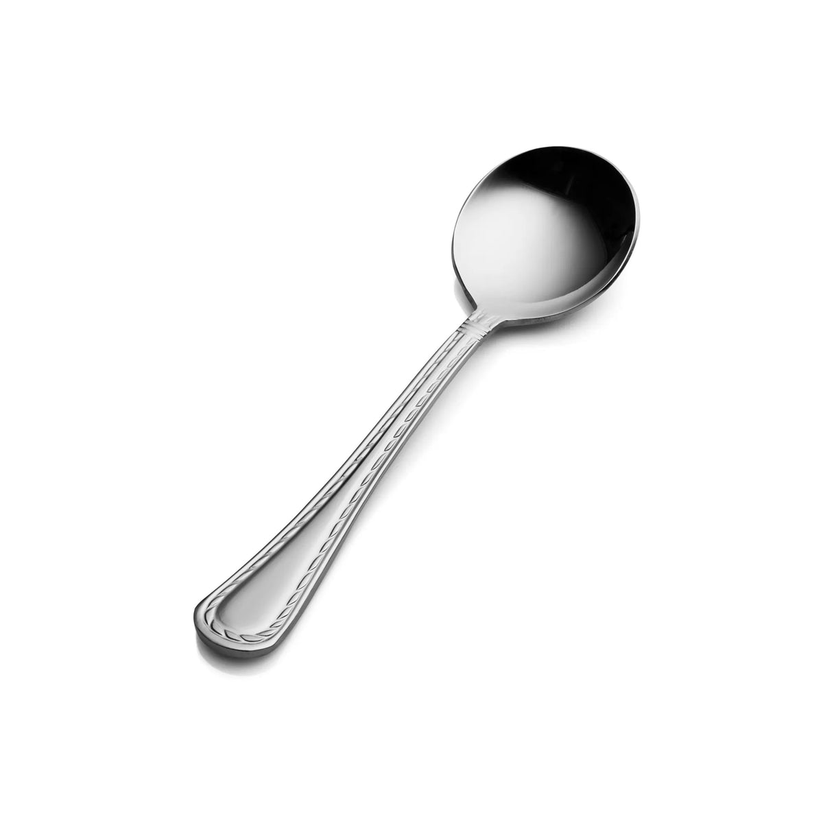 Bon Chef Amore Stainless Steel Teaspoon, Silver, 12/Case - 6 1/16"