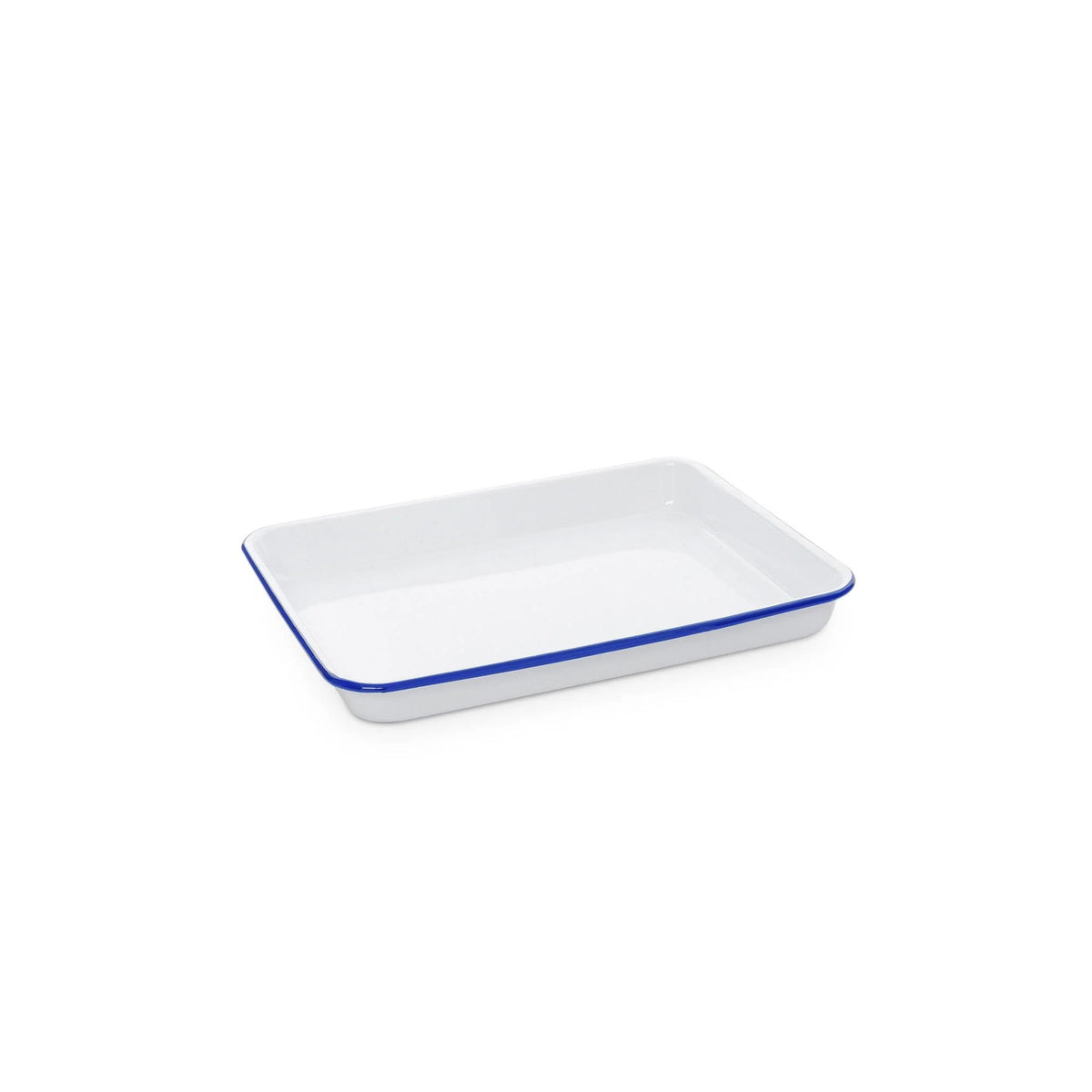 Crow Canyon Home Vintage Tray, 8 3/4" x 11 1/4" - Blue White