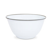 Crow Canyon Home Bowl, 4 qt. - Gray White